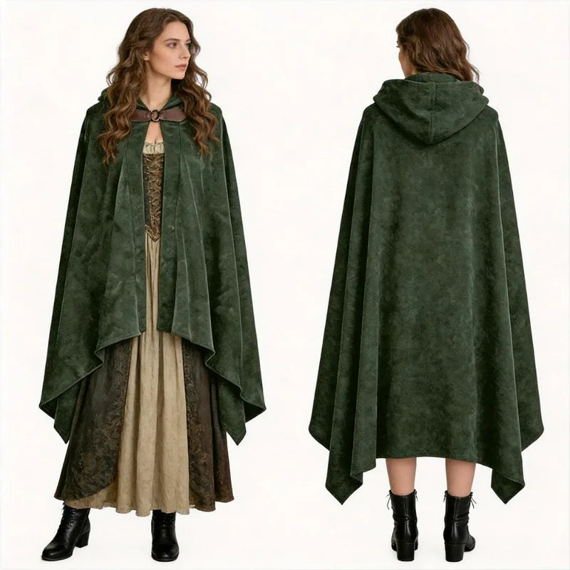 Cape Courte de Chevalier Elfe pour Cosplay