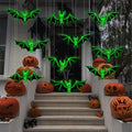 10 chauves-souris lumineuses suspendues pour Halloween…
