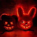 Masque LED Lumineux Lapin Ours pour Masquerade