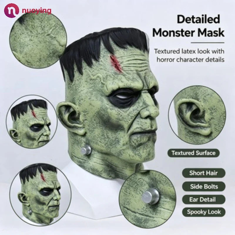 Masque en latex réaliste de monstre maléfique