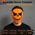 Masque d'Halloween Citrouille Diable Effrayant