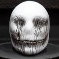 Masque en latex blanc