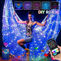 Ailes LED RGB IC pour danse du ventre