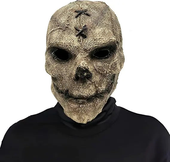 Masque de crâne d'Halloween effrayant